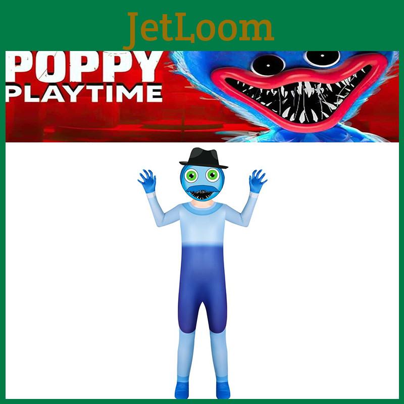 Przytul się z tymi zabawnymi kombinezonami i maskami Huggy Wuggy Dad z Poppy Playtime na cosplay i imprezy!