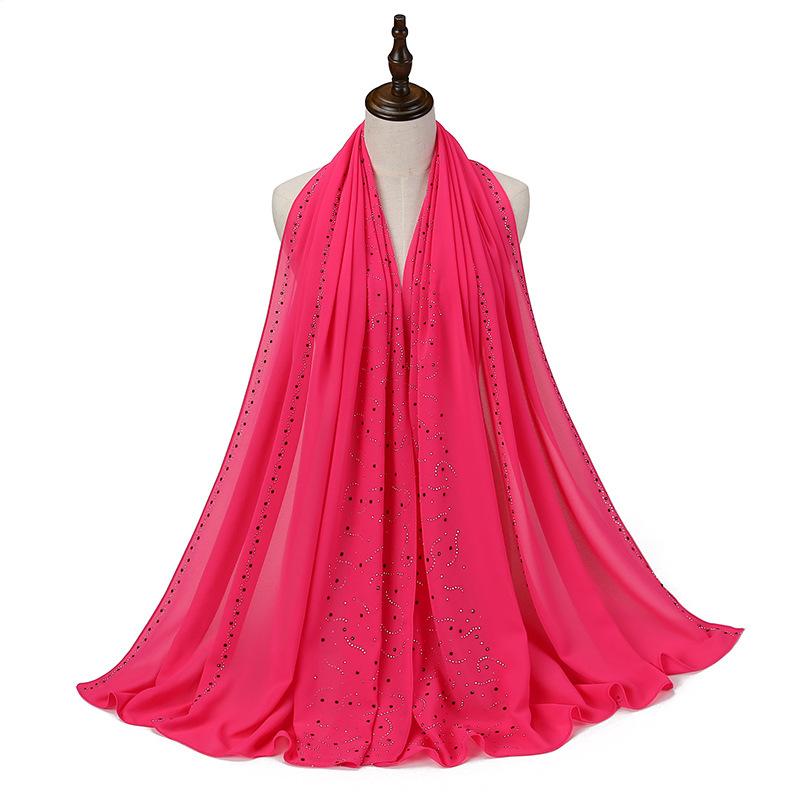 New Summer Luxury Elegant Women Silk Scarf Beach Wrap Shawl Chiffon Sparkly Sunscreen Bandana Hijab Mujer Scarve Pareo Foulard