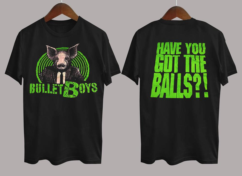 

BulletBoys Concert Tour Cotton Black All Size Men Women 2 Sides Shirt AG208 Unisex T-Shirt XXXL