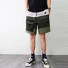 Nike Sportswear Multi-Pocket Color-Block Woven Shorts Men Bottoms Green CU4225-222