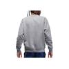 Jordan Embroidered Logo Print Crew-Neck Sweatshirt Men Sweatshirt Carbon-Ash-Grey DV1576-091
