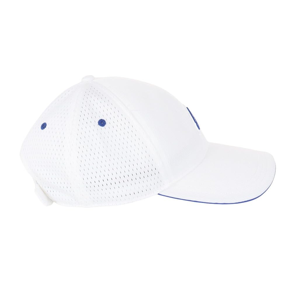 Adidas Mesh Blue Sizes Kids' Cap, Unisex, IKS40, White/Semi-Silent (IM5263), 54-57cm