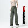 Overalls Women's Spring Thin Parachute Pants Small High Waist Wide Leg Casual Quick-Drying Sports Fitness Pants