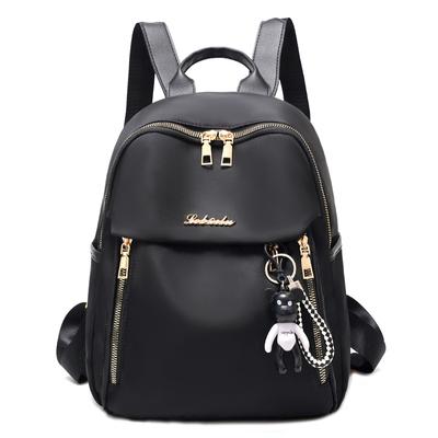 Women's New Korean Style Trendy and Versatile Women's Backpack Oxford Cloth Travel Large Capacity Computer School Bag