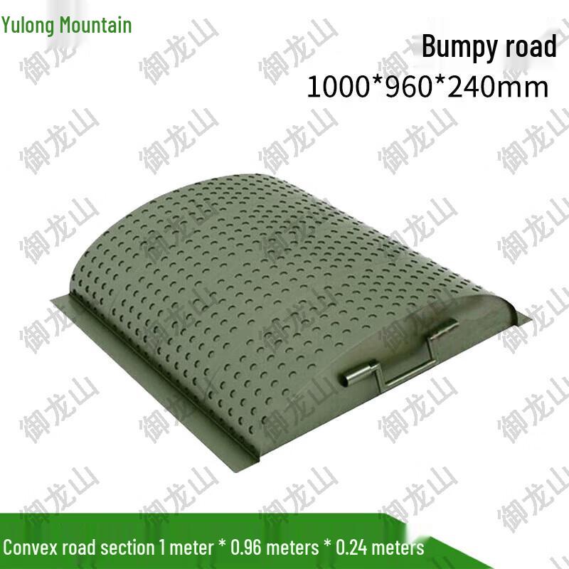 Yulongshan Driving Training Convex Road Obstacle