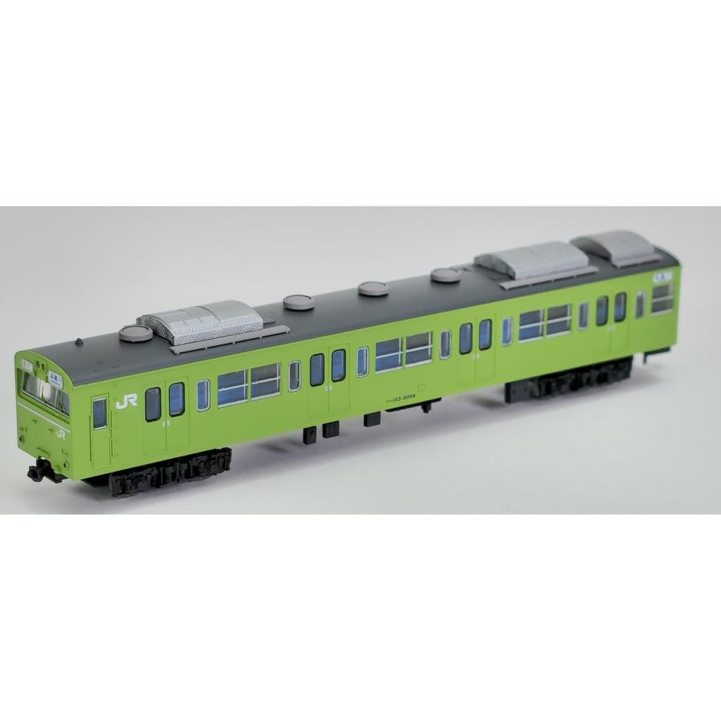 Tomytec Tetsudou Collection JR Series 103-3000 Air Conditioned Kawagoe & Hachiko Line 4-Car Set B 1/150 Scale Diorama 334750