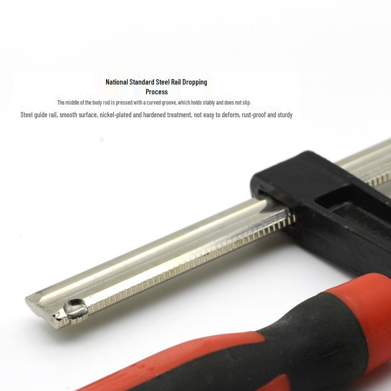 Deutsche Heavy-Duty Federstahl F-Klemme für Holzbearbeitung und Steinspleißarbeiten