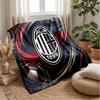 AC Milan Theme blanket Soft Flannel Blanket Plush Throw Blanket Cozy Sofa Bed Blanket for Home Decor