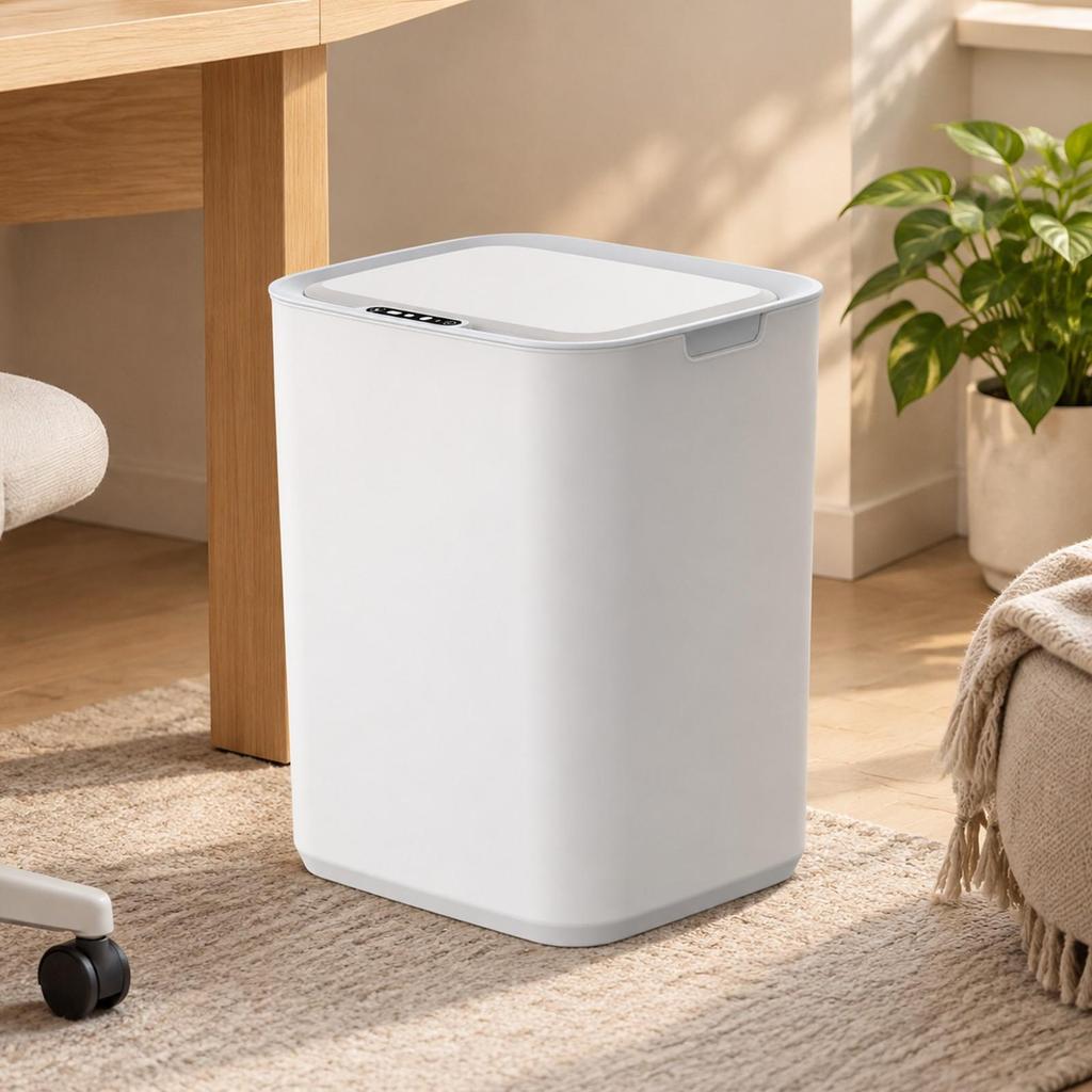 22L Rechargeable Garbage Bin Hands Motion Low-Profile