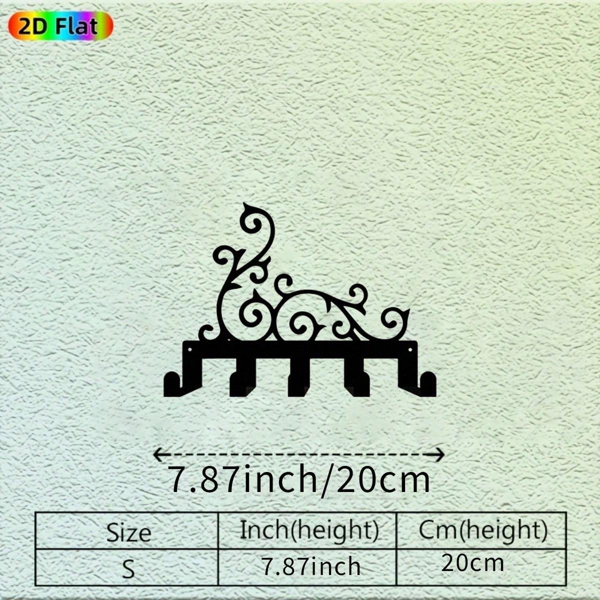 Metal Wall Mounted Key Hanger Hook 16x20