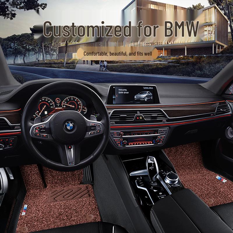 Silk Coil Floor Mats for BMW: 5, 3, 7 Series, 525Li, 530Li, 320li, X1, X3, X5, X6