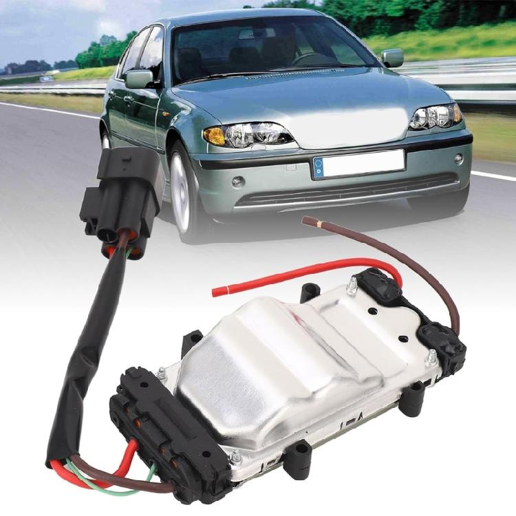 Quick Install Cooling Fan Control Module 17117561757 Metal Cooling Fan Control Unit Easy To Use for Car E46 316i 318i