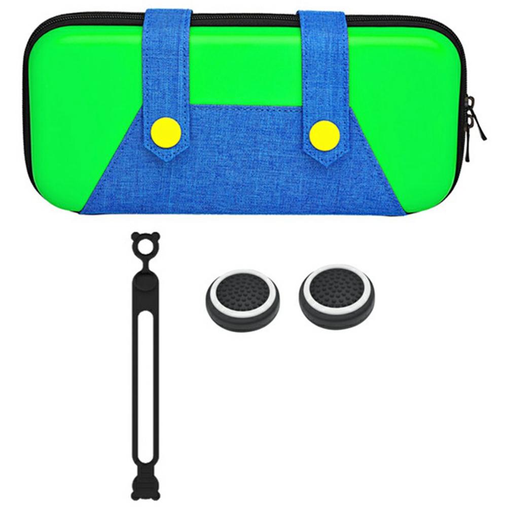 

For Nintendo Switch 2 Portable Carrying Bag Cable Management Silicone Tie Joystick Caps Set B