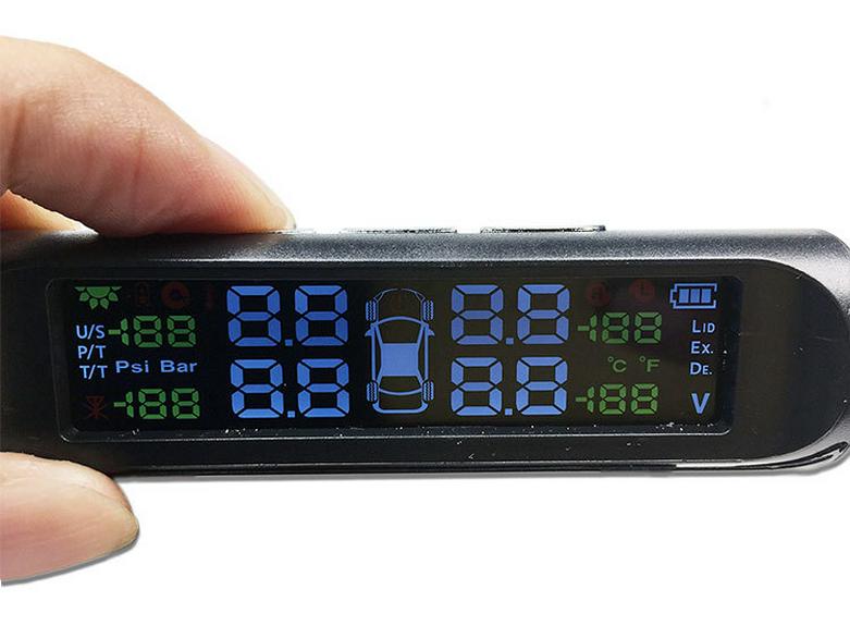 Aoliyou Solar-Powered Wireless TPMS Sensor for Car Tires