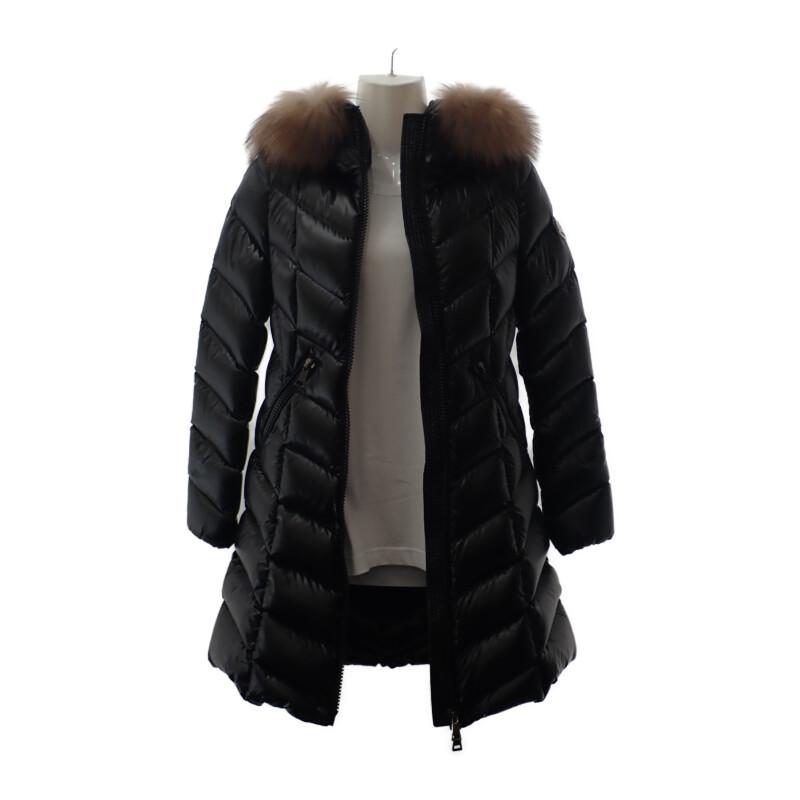 Moncler I20931C00038_C0065 Down Jacket Black Nylon Women