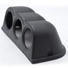 Supporto per Pod Triplo Universale 52mm 2" a 3 Fori per Cruscotto Auto, Portastrumenti, Tazza Strumenti, Plastica ABS Nera, Accessori Auto