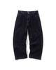 Kalagteo Velvet Denim Work Pants / Dark Navy
