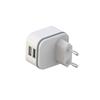 HQ-Power Chargeur USB, avec 2 ports USB, 5 V 4.8 A 24 W, idéal pour téléphones mobiles, smartphones, tablettes, GPS et plus