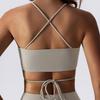 Cross-Border Sexy Deep V Yoga Top & High Waist Flare Pants Set for Women