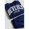 H M Sweat 2 piece set dark blue Beverly Hills