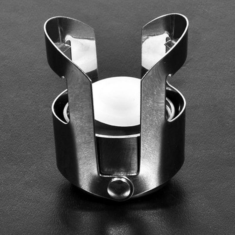 1pc Professional Stainless Steel Champagne Sparkling Wine Bottle Sealer Stopper