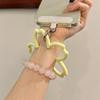 13 Colors Cherry Blossom Flower Mobile Phone Lanyard Strap Soft Silicone Small Pendant Decoration Gift For