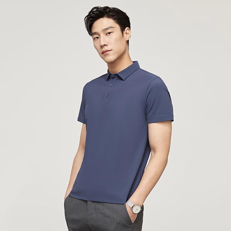 YOUNGOR Men s Breathable Soft Polo Shirt 2XL