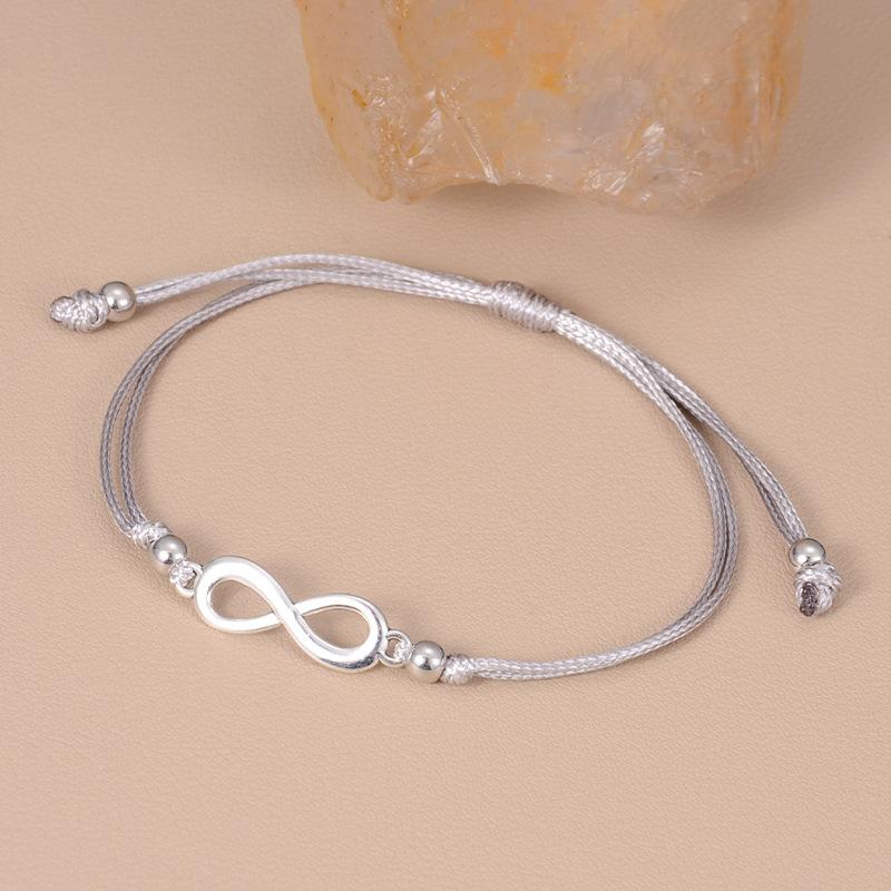 Simple and Infinite Love Handmade Beaded Bracelet - for Both Men and Women, A Friendship Bracelet for Couples