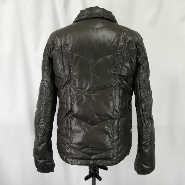 NATIONALITY+NAME=GROSBEC 70% Down Jacket Men L Dark Brown Winter Outerwear(USED)