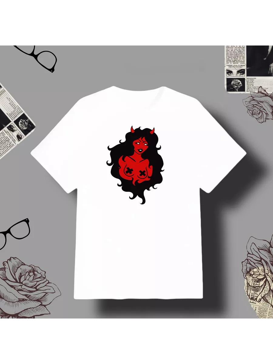 Solid oversized Y2K Sporty & Rich printed T-shirt XL