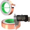 Copper Foil Tape for Conductive Guitar, EMI Shielding, Heat Dissipation, Electrical Repair, and Nickel-Plated Solder Tabs