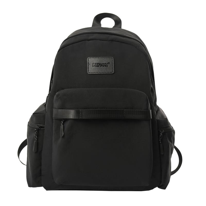 Nylon Backpack Women's Lightweight Water-repellent Student Schoolbag Outdoor Travel Backpack