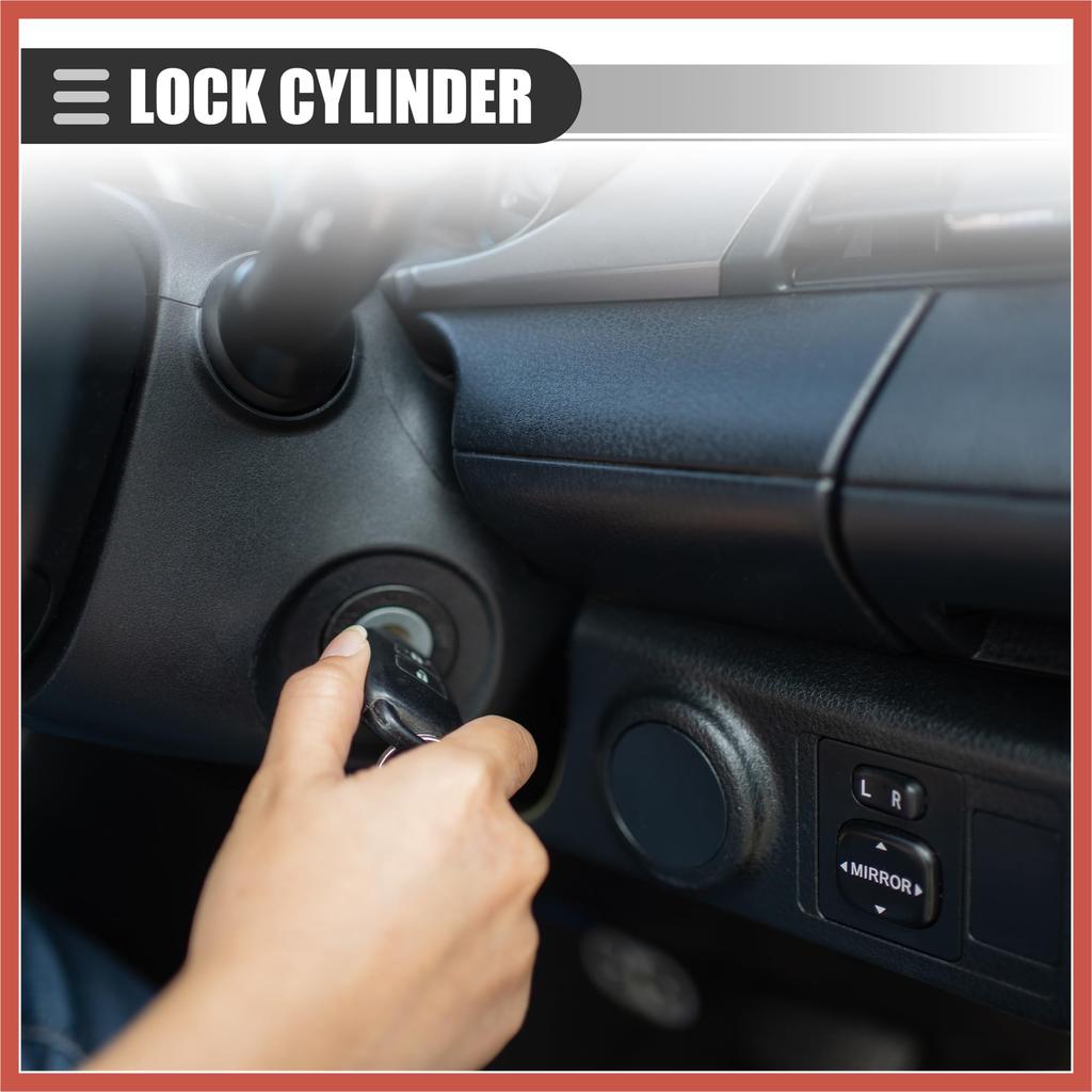 ACROPIX Ignition Switch Lock Cylinder for Honda Accord 2003-2012 Metal