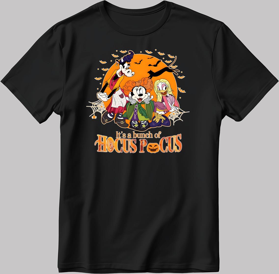 Minnie Daisy Hocus Pocus Sanderson Sisters Cosplay T-Shirt V077 XL