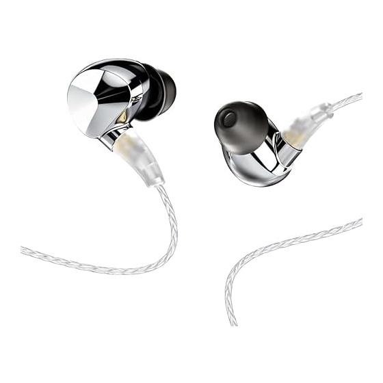 Questyle ZEN Hi-Fi Earphones 9.6mm1DD 3.5mm Jack Vocal Specialized Wired Earphones Compatible with High Resolution Sound Sources Entry Class