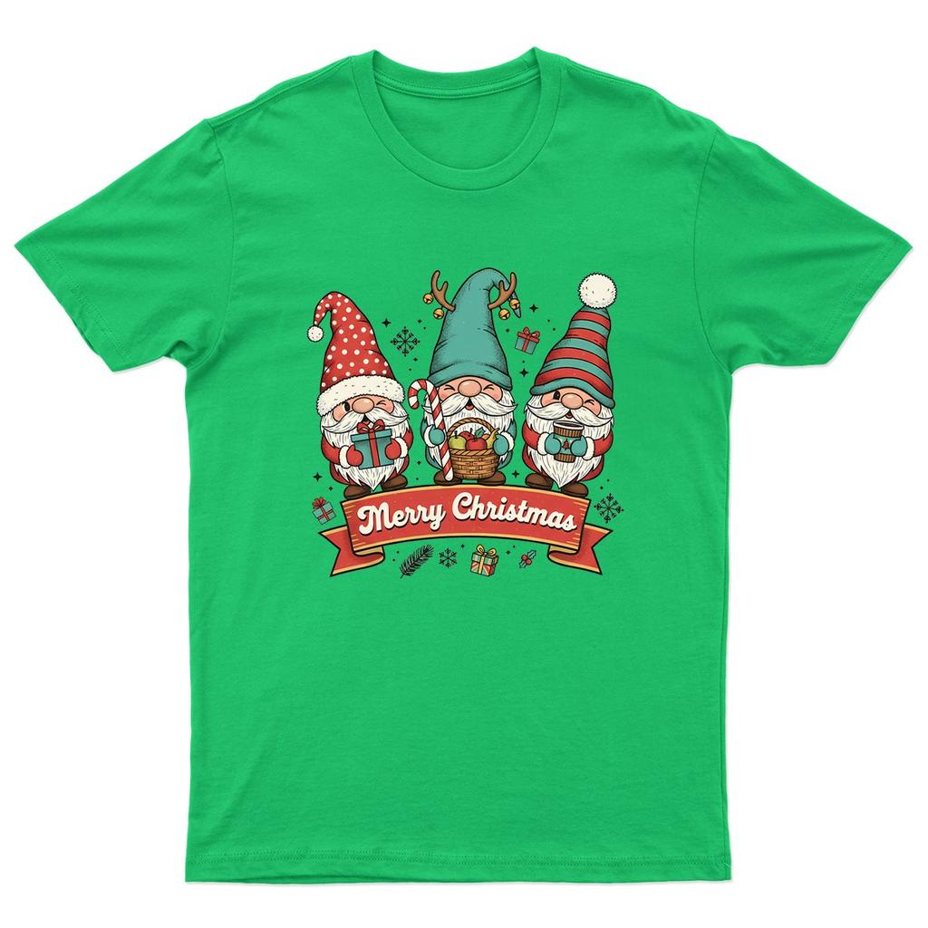 Merry Christmas Gnomes Christmas TShirt Unisex Gift Retro Funny Unisexs