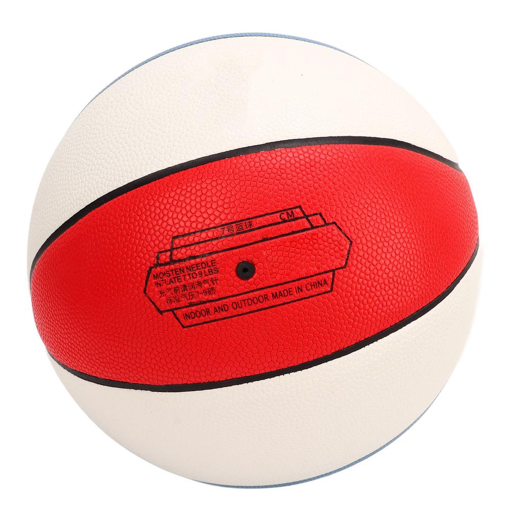 Kids Basketball Size 7 Indoor Outdoor Rubber Mini Youth High Elasticity Basketball for Training Kindergarten