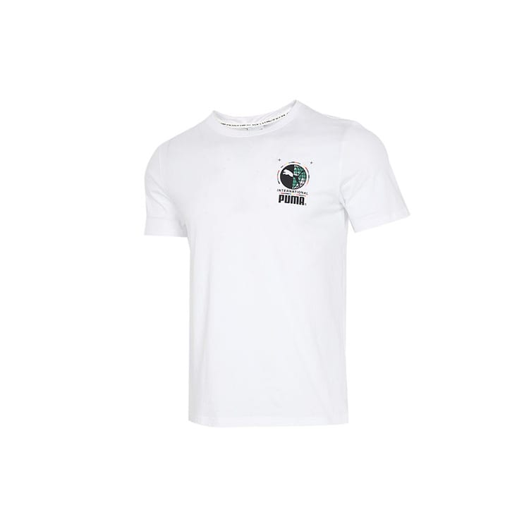 PUMA Set in Sleeve T Shirt Men's White 531307-02