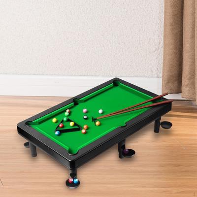 Bilardo Oyunu Mini Masa Üstü Havuz Seti Masa Ev Ofis Masaüstü Snooker Topları Masa Kreş için