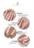 2025 Summer Artistic V-Neck Embroidered Floral Women's Shirt with Five-Point Sleeves