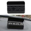Auto Münzetui Box Geldbehälter Organizer Staufach Aufräumen Auto Münzfachhalter Aufbewahrungsbox Auto Innenraum Zubehör