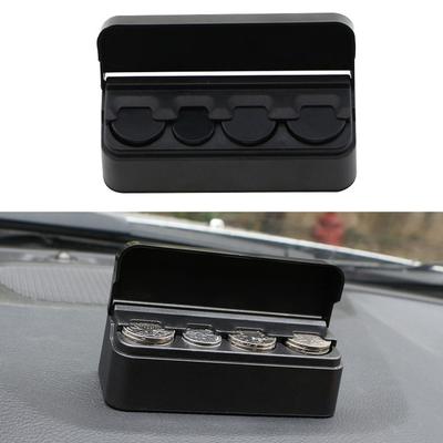 Auto Münzetui Box Geldbehälter Organizer Staufach Aufräumen Auto Münzfachhalter Aufbewahrungsbox Auto Innenraum Zubehör