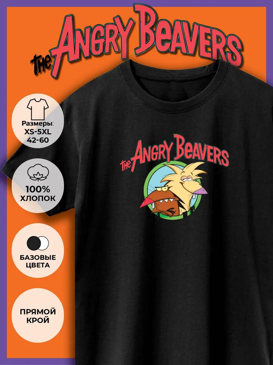 Cool Beaver Print T-shirt S