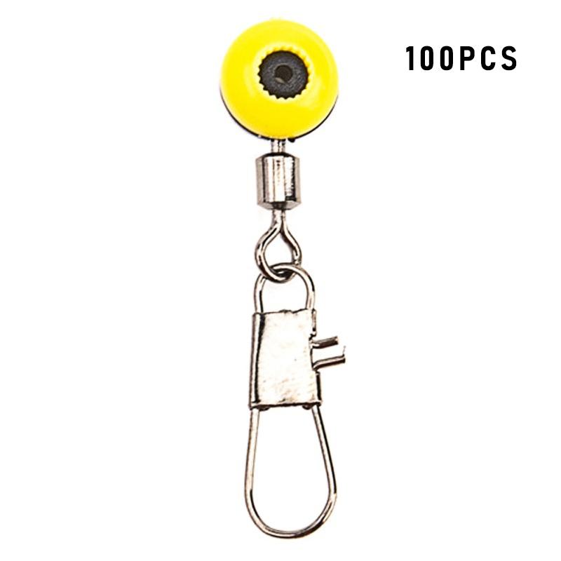 

100 шт. рыболовная леска для крючков вертлюги хвостовик зажим соединитель принадлежности снасти инструмент рыболовный соединитель фидер аксессуары инструмент для охоты