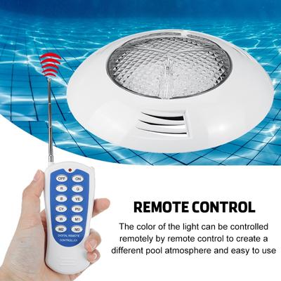 468LED RGB Led Lumière de Piscine IP68 Étanche Lumières Sous-Marines Extérieures Lampe d'Étang d'Aquarium AC12V 45W