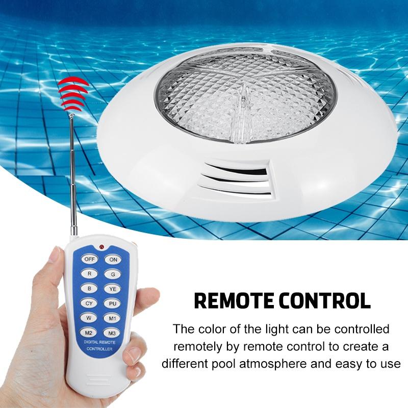 

468LED RGB Светодиодный свет для бассейна IP68 Водонепроницаемый Наружный Подводный свет Пруд Аквариум Лампа AC12V 45W