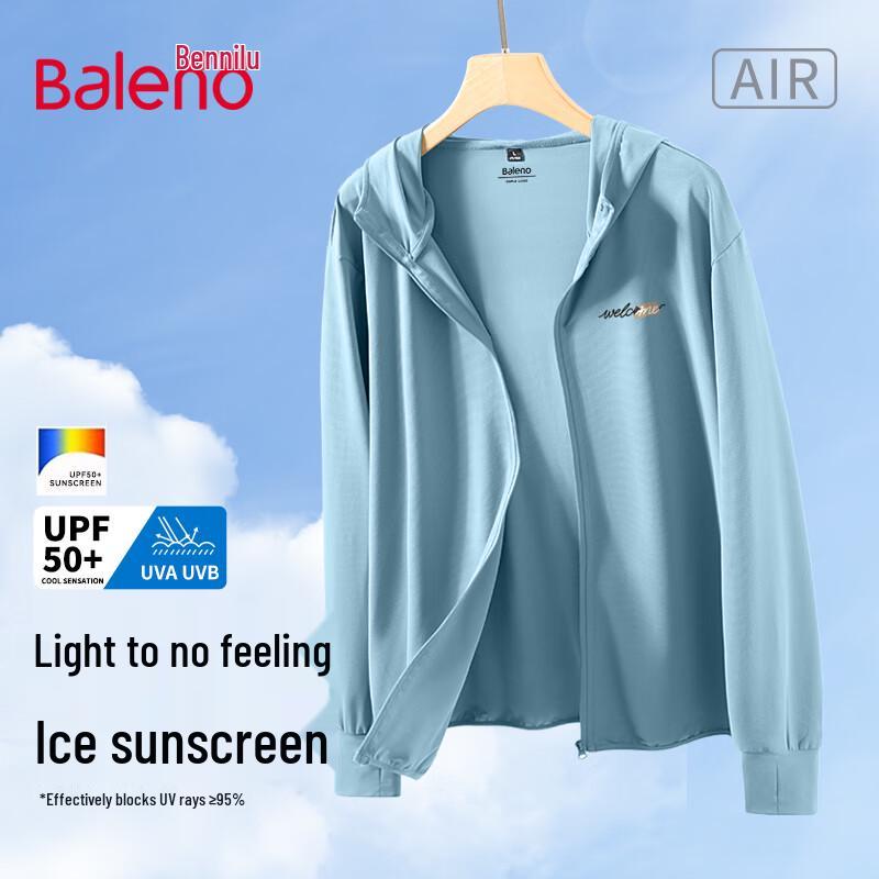 Baleno Men's UPF50+ Cool & Breathable Sun Protection Jacket