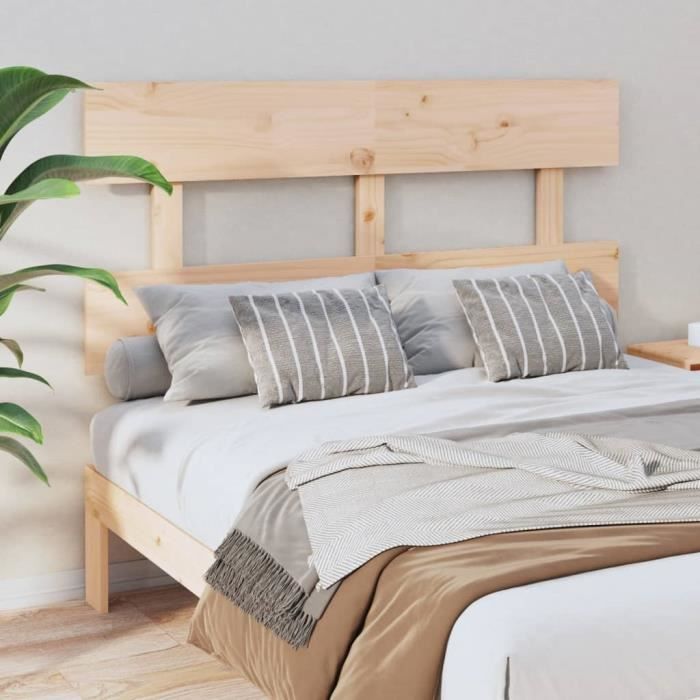 VidaXL Headboard 164x3x81 Cm Solid Pine Wood 819080