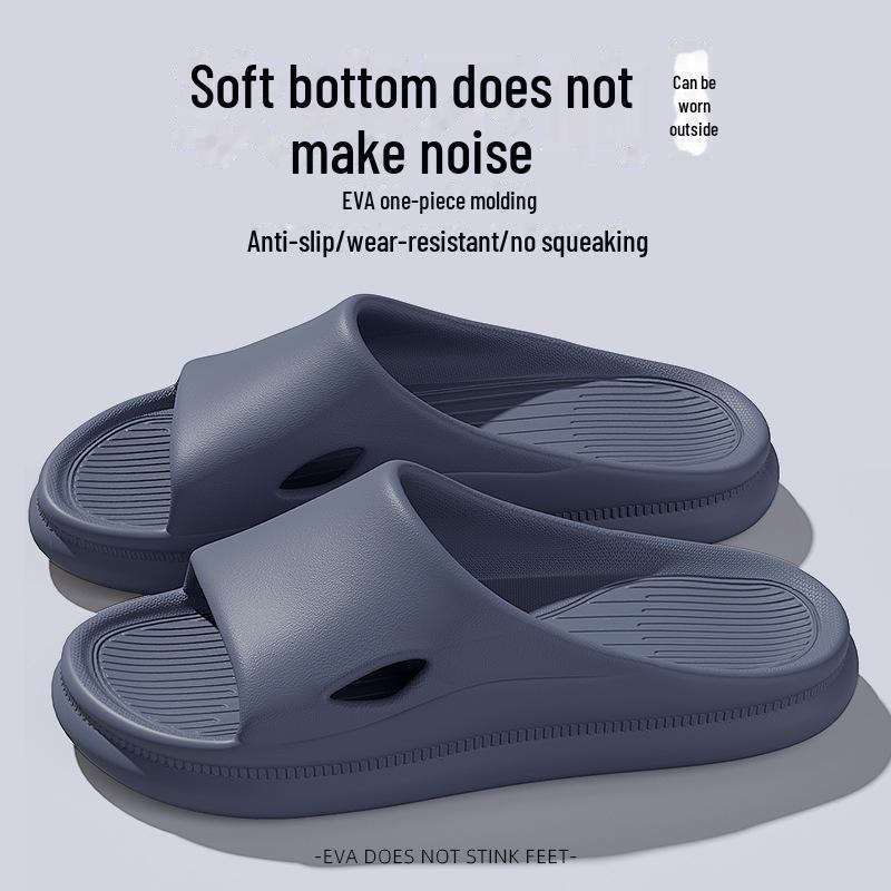 Pánské EVA protiskluzové koupelnové pantofle: Pohodlí, bez zápachu a ideální pro letní vnitřní použití