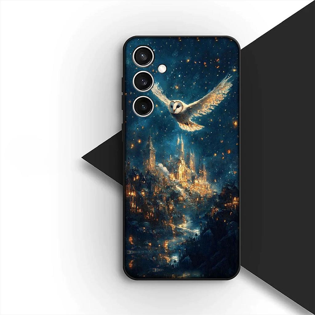 Poster Harries Wand Owl Potters Castle Cover for Apple iPhone 17 Pro XS Max Air XR 6 Plus X 5 + SE 2022 SE2 6+ Coque Phone Case